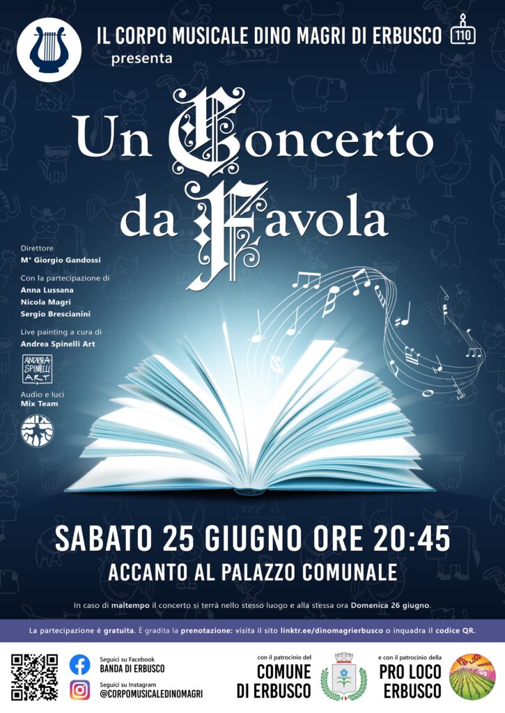 Immagine Evento “Un concerto da favola” – Corpo Musicale Dino Magri